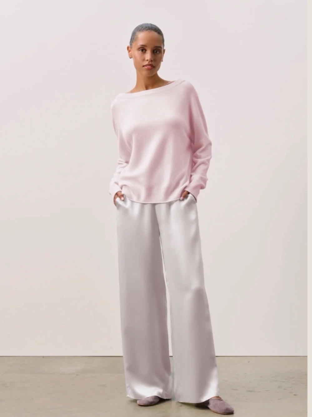 Naked Cashmere Azalea off the shoulder size s NWT color PIXIE RARE color